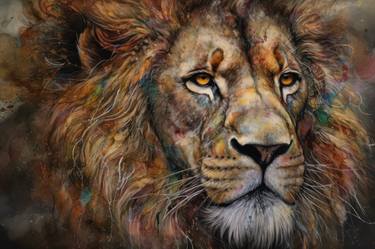 Lion. “Sacred Animals” collection. Artwork #35 thumb