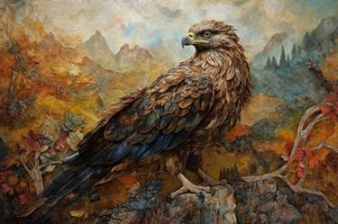 Eagle. “Sacred Animals” collection. Artwork #36 thumb