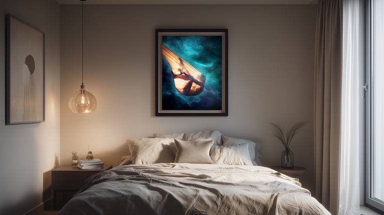 Original Digital Art Body Collage by Lolly Shine
