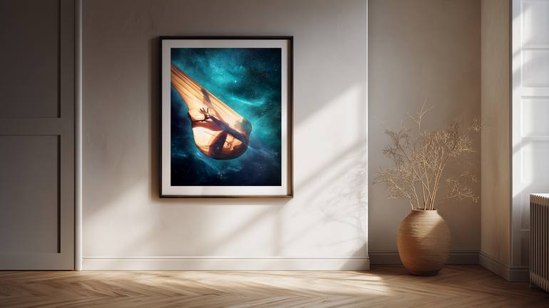 Original Digital Art Body Collage by Lolly Shine
