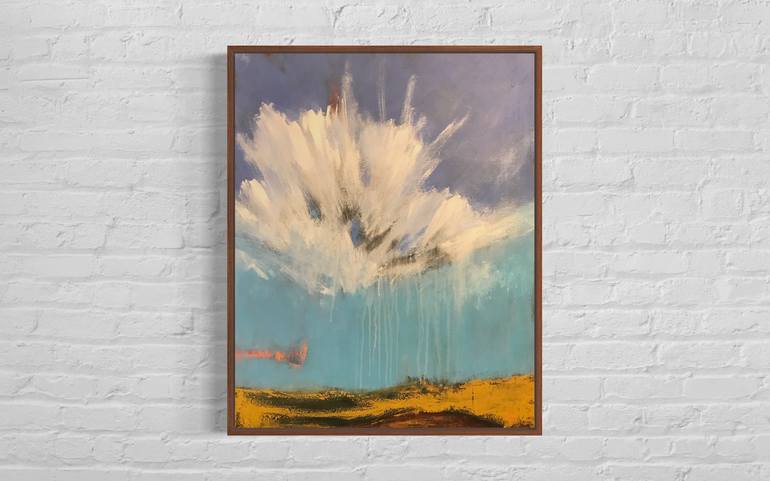 Original Abstract Landscape Painting by Becca Splawn