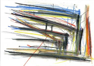 Original Abstract Architecture Drawings by Umberto Freddi