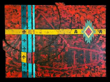 Original Abstract Culture Paintings by Bülent ilim