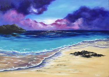 Original Beach Paintings by Yulia Allan