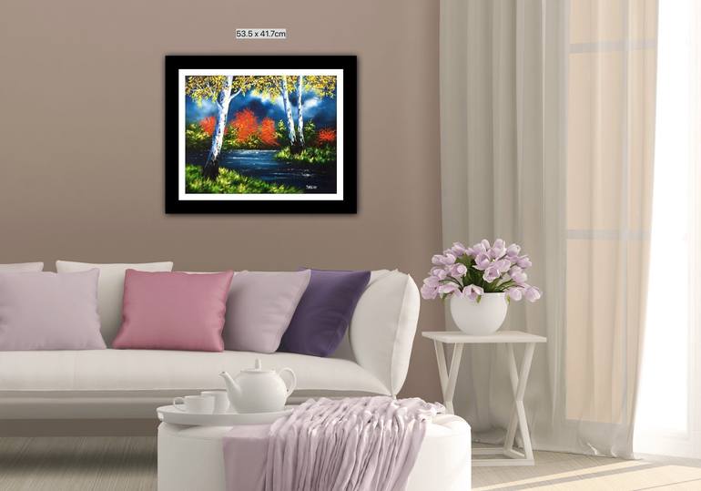 Original Landscape Painting by Yulia Allan