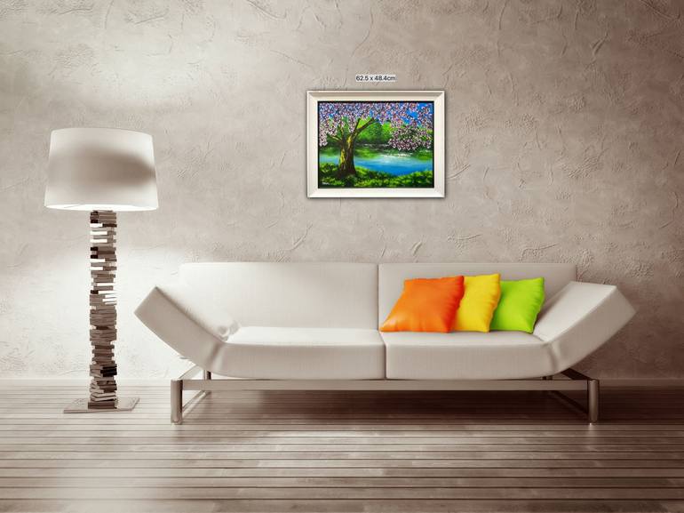 Original Landscape Painting by Yulia Allan