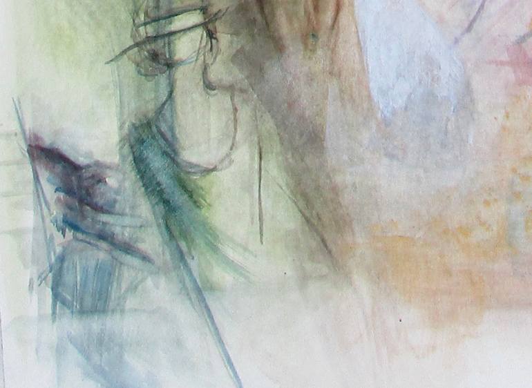 Original Abstract Expressionism Abstract Painting by Tokiko Anderson