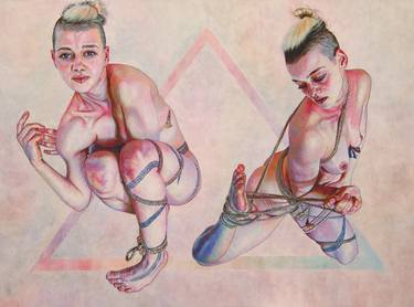 Original Figurative Nude Paintings by Sarah Muirhead