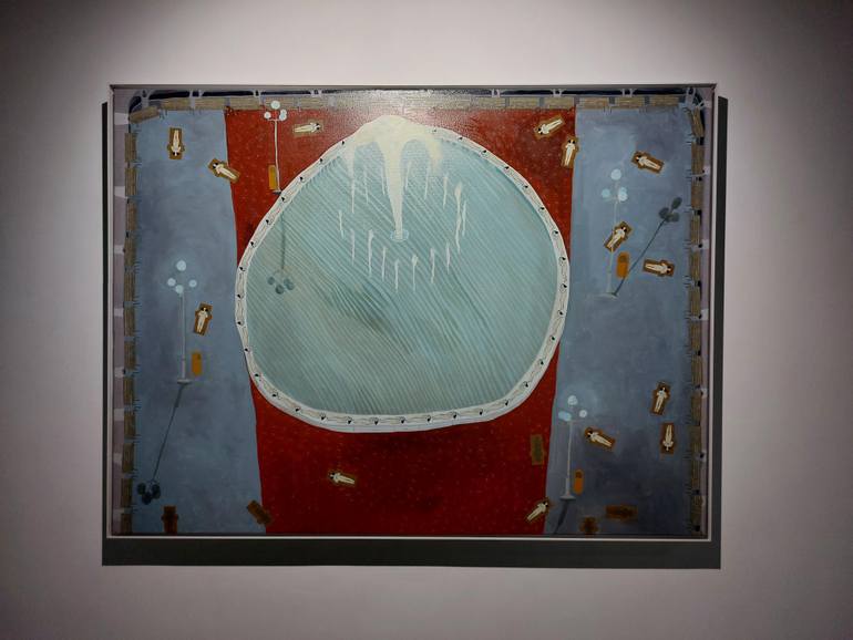 Original Contemporary Outer Space Painting by Ann Wong