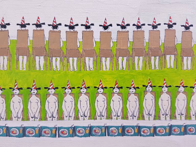 Original Contemporary People Painting by Ann Wong