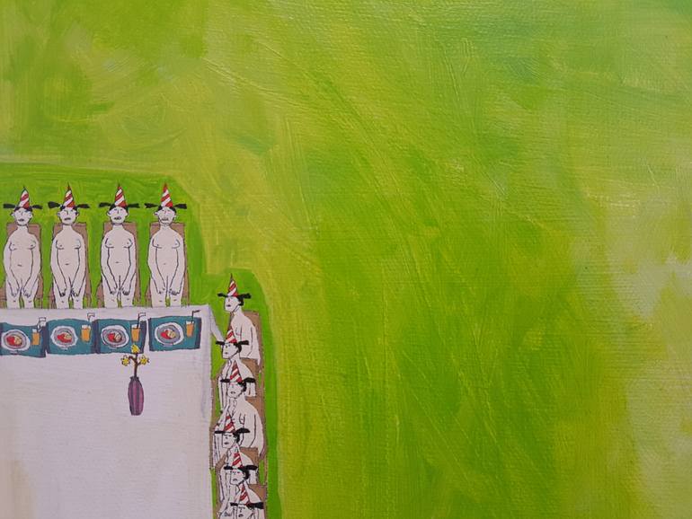 Original Contemporary People Painting by Ann Wong