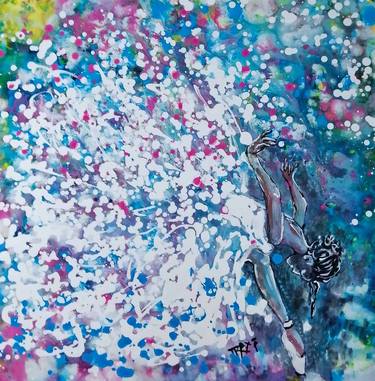 Print of Abstract Paintings by Diana Dimova -TRAXI