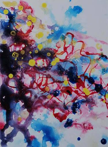 Original Abstract Expressionism Abstract Paintings by Diana Dimova -TRAXI