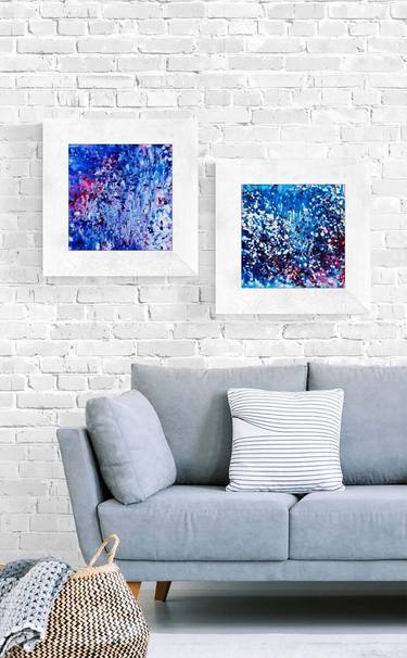 Original Abstract Seascape Paintings by Diana Dimova -TRAXI
