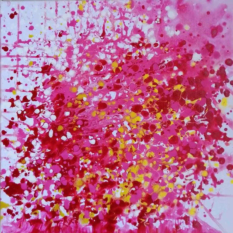 Print of Abstract Expressionism Abstract Paintings by Diana  Dimova-Traxi