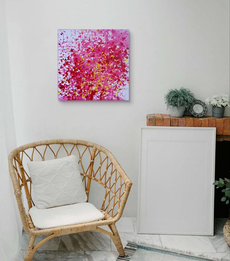 Original Abstract Painting by Diana Dimova -TRAXI 