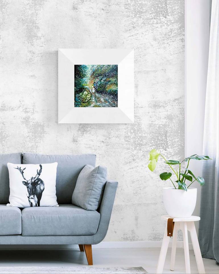 Original Impressionism Landscape Painting by Diana  Dimova-Traxi