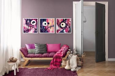 Original Abstract Expressionism Abstract Digital by Diana  Dimova-Traxi