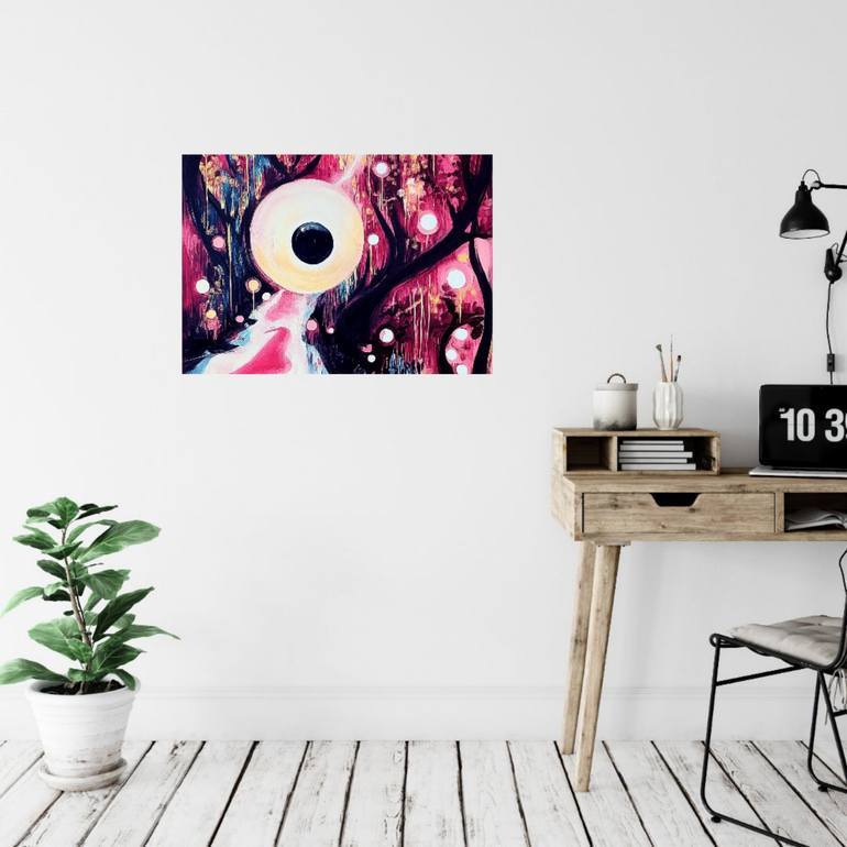 Original Abstract Expressionism Abstract Digital by Diana  Dimova-Traxi