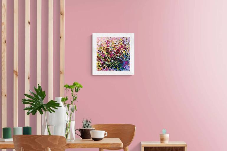 Original Abstract Expressionism Abstract Painting by Diana  Dimova-Traxi