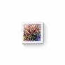Floral Symphony: Colorful Abstract Painting