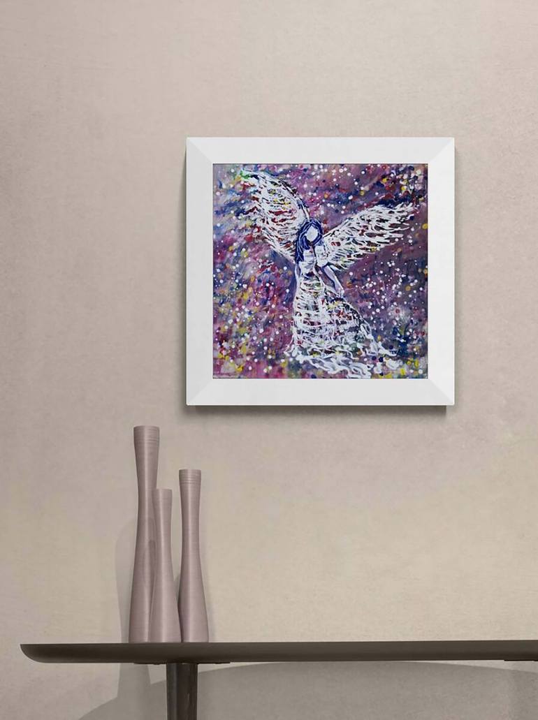 Original Contemporary Abstract Painting by Diana  Dimova-Traxi