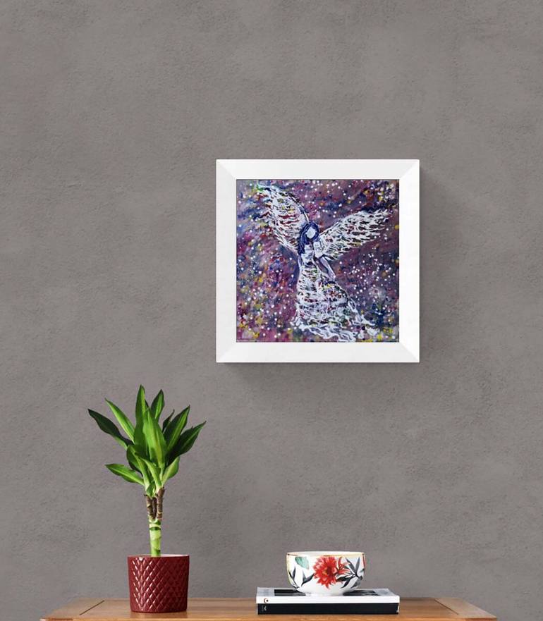 Original Contemporary Abstract Painting by Diana  Dimova-Traxi