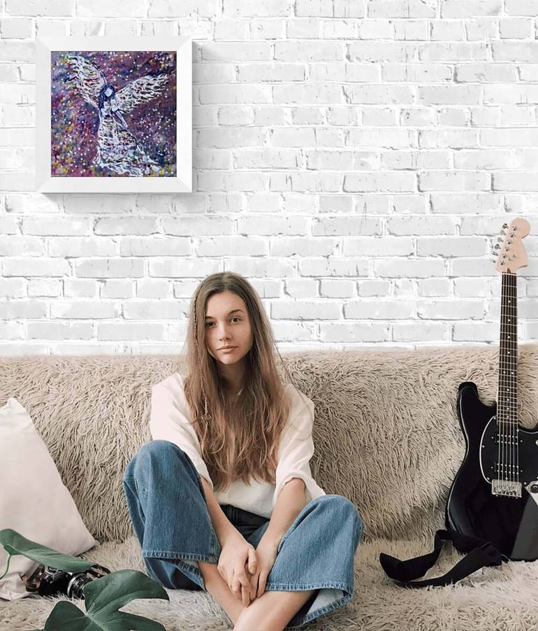 Original Contemporary Abstract Painting by Diana  Dimova-Traxi