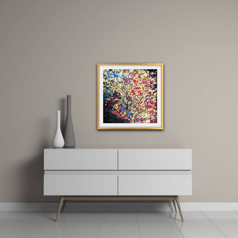 Original Contemporary Abstract Painting by Diana  Dimova-Traxi