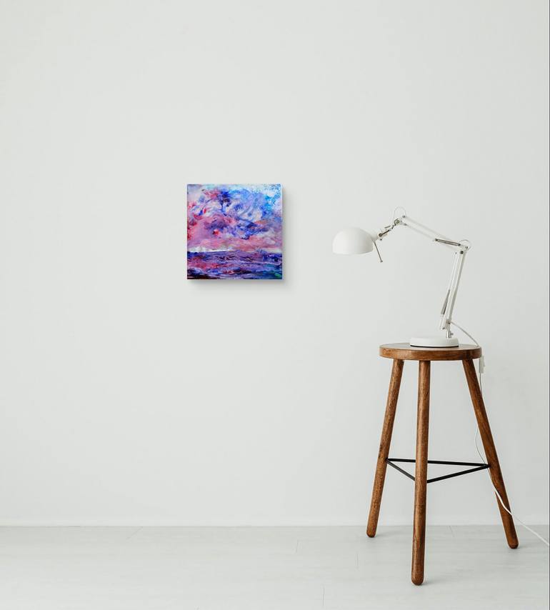 Original Contemporary Seascape Painting by Diana  Dimova-Traxi