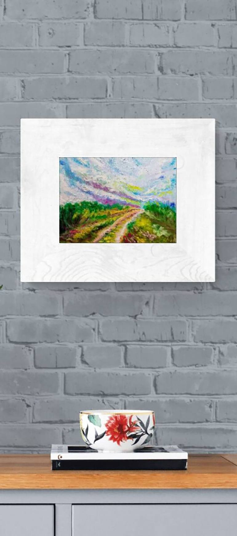 Original Landscape Painting by Diana Dimova -TRAXI 