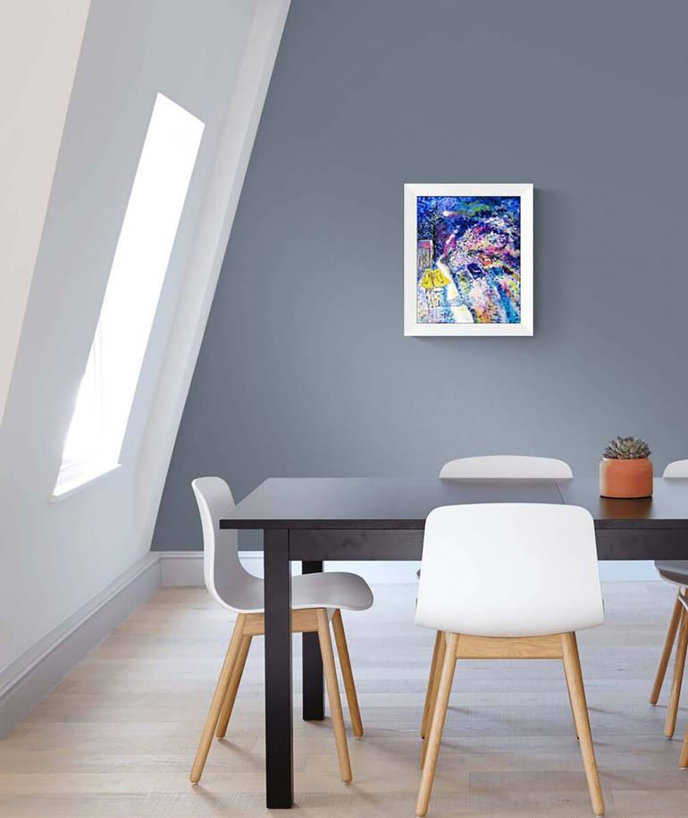 Original Expressionism Love Painting by Diana  Dimova-Traxi