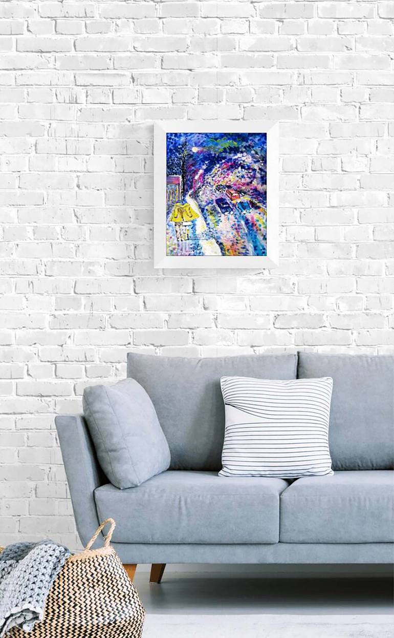 Original Expressionism Love Painting by Diana  Dimova-Traxi