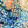 Ship Abstract Painting