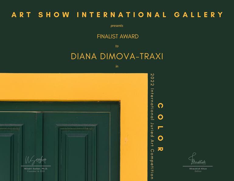 Original Contemporary Abstract Painting by Diana Dimova -TRAXI 