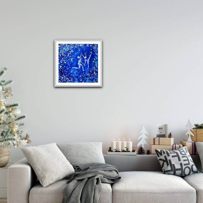Original Abstract Painting by Diana Dimova -TRAXI 