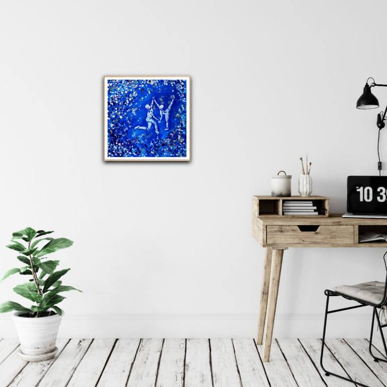 Original Abstract Painting by Diana Dimova -TRAXI 