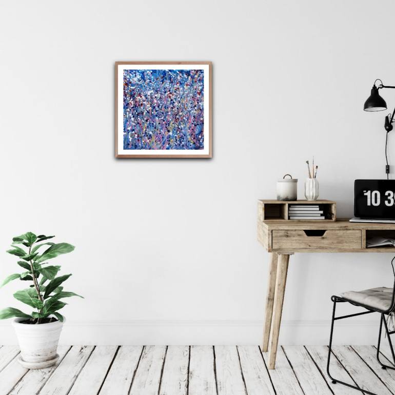 Original Abstract Painting by Diana Dimova -TRAXI 