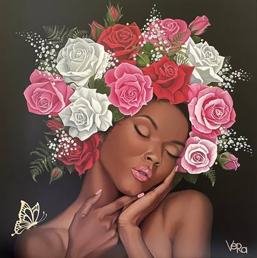 Original Women Paintings by Vera Fine Art Gallery