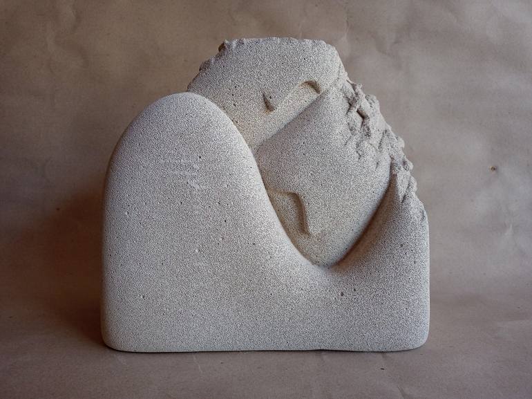 Original Minimalism Love Sculpture by Cister Silva