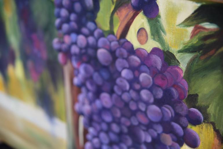 Original Conceptual Nature Painting by Mariia Baskal