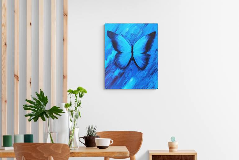 Original Abstract Expressionism Abstract Painting by Mariia Baskal