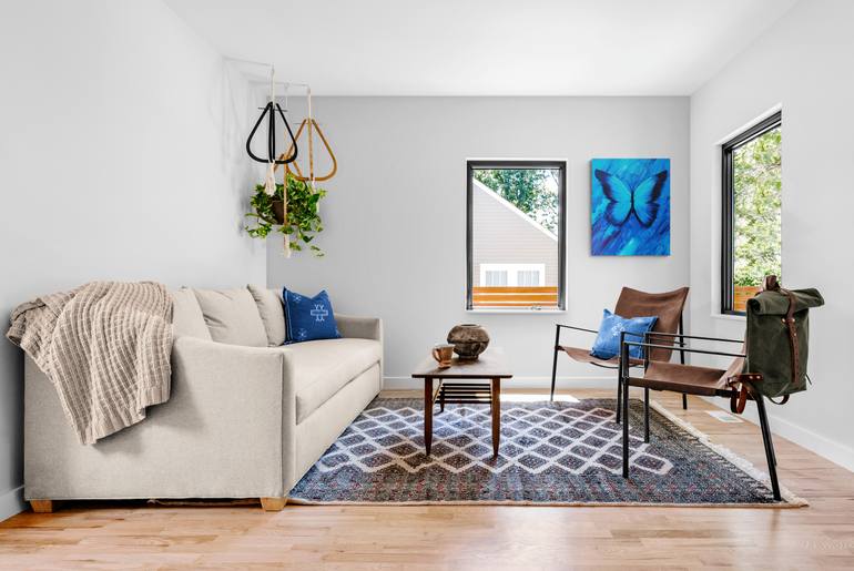 Original Abstract Expressionism Abstract Painting by Mariia Baskal