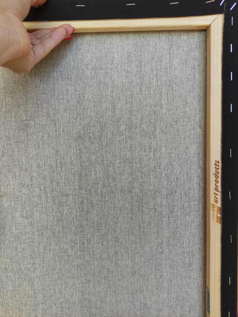 Original Abstract Expressionism Abstract Painting by Mariia Baskal