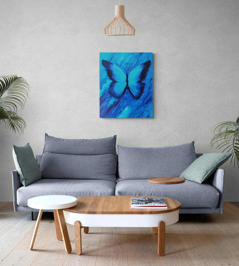 Original Abstract Expressionism Abstract Painting by Mariia Baskal