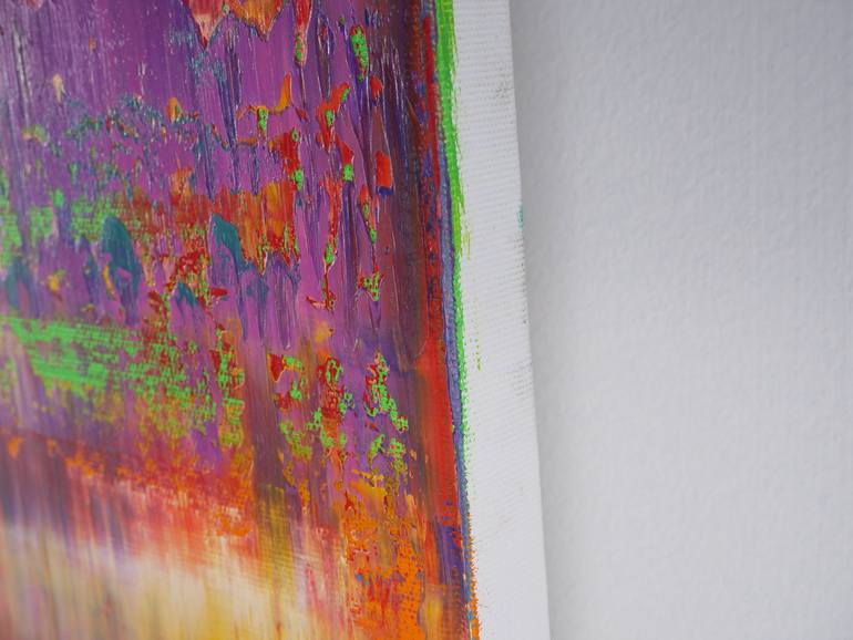 Original Abstract Expressionism Abstract Painting by Vadim Shamanov