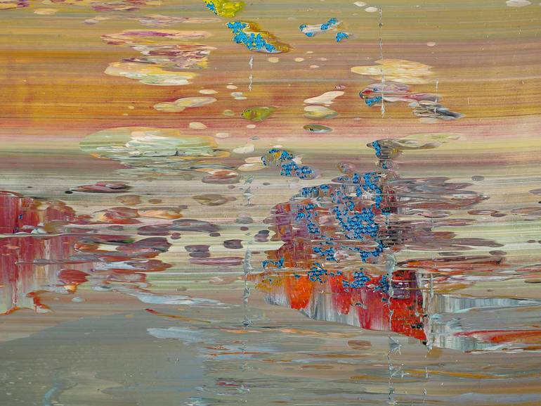 Original Abstract Expressionism Abstract Painting by Vadim Shamanov