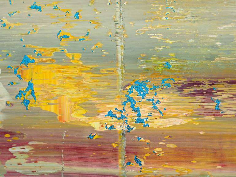 Original Abstract Expressionism Abstract Painting by Vadim Shamanov