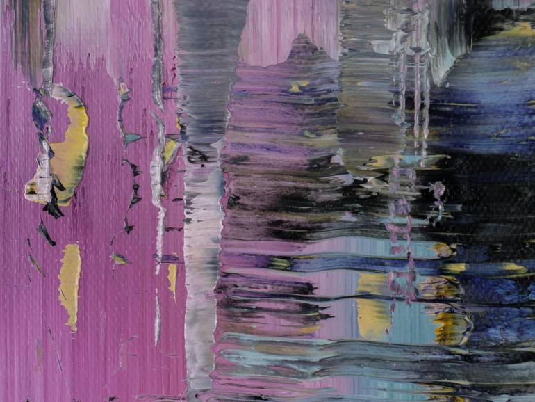 Original Abstract Expressionism Abstract Painting by Vadim Shamanov