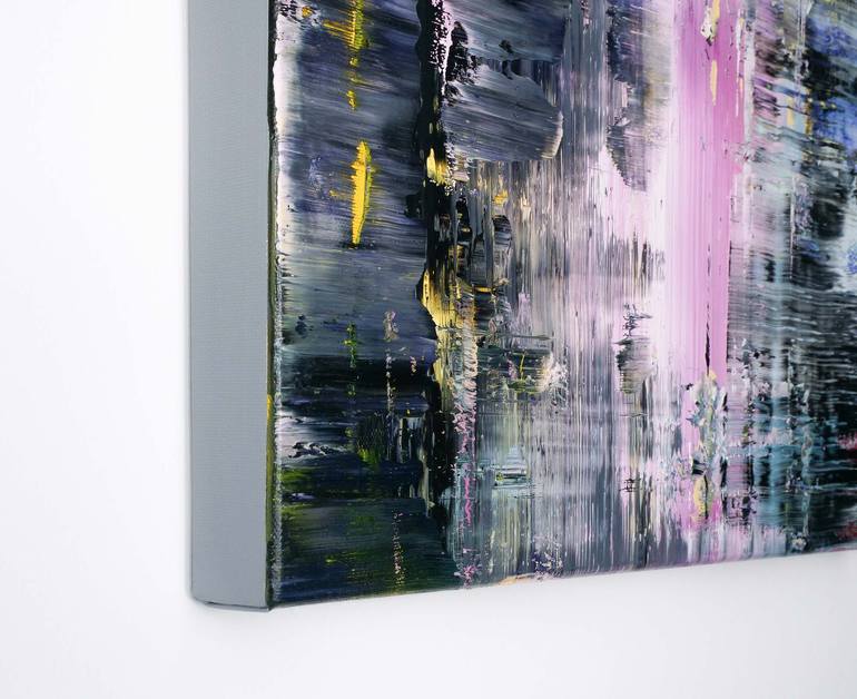 Original Abstract Expressionism Abstract Painting by Vadim Shamanov